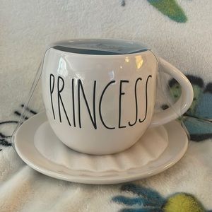Rae Dunn Disney princess cinderella cup and saucer set
